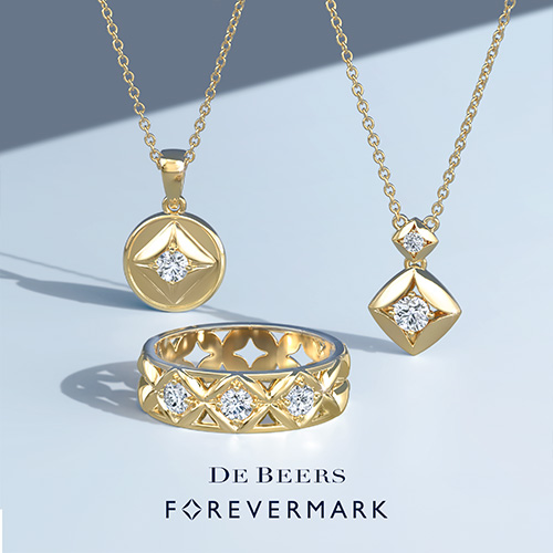 CLEARが紹介するDE BEERS FOREVER MARK  JEWELRY